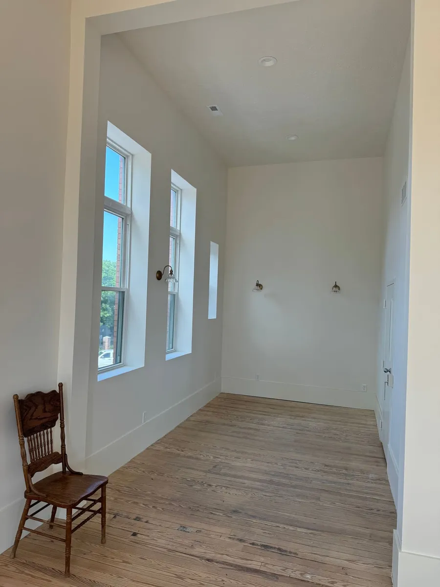 A finished G.W. Painting commercial interior in downtown Ashland